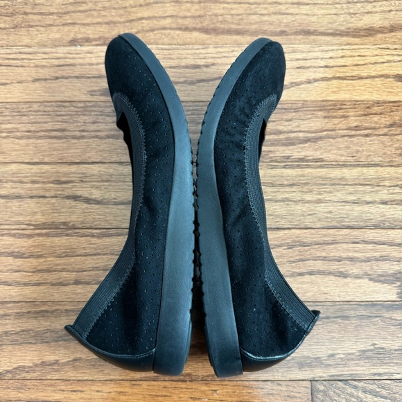 Cole Haan black suede ballet flats - Picture 5 of 8